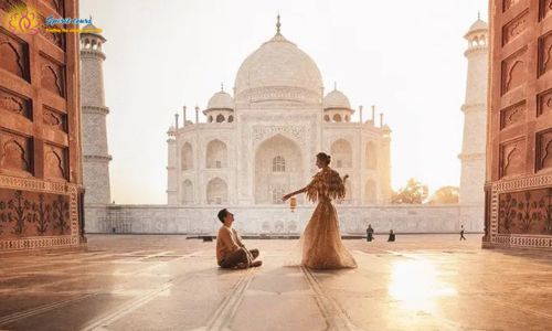 Đền thờ Taj Mahal ở Ấn Độ 
