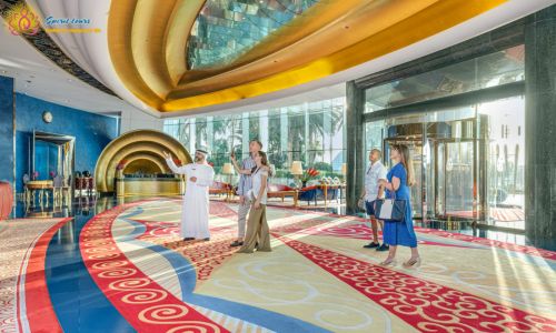 Dịch vụ cá nhân hóa tại khách sạn Burj Al Arab