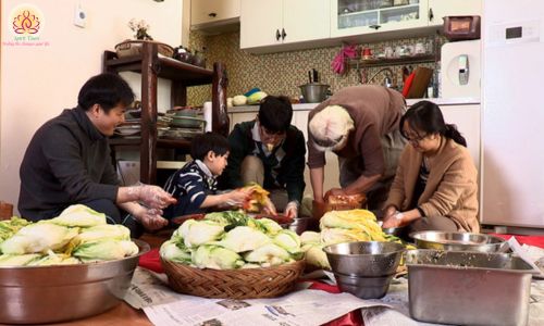 văn hoá làm banchan của gia đình hàn quốc