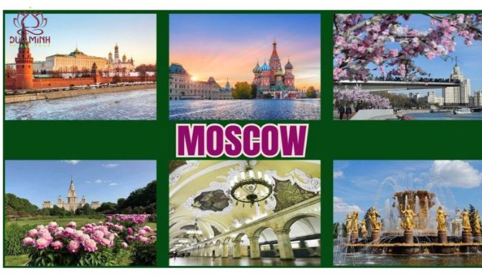 Hành trình du lịch moscow